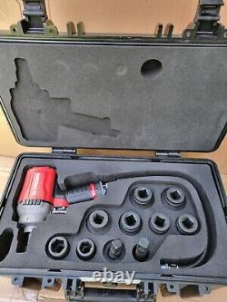 Facom NJ. 1300F2 Air Impact Wrench 3/4 Drive Impact socket steel case full set