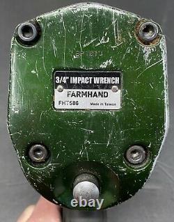 Farmhand 3/4 Heavy Duty Impact Wrench # FHT586 1000 FT LBS