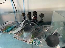 Fish Shrimp Tanks with Heavy Duty Racks Air Pump Tools etc Full Set Up & extras