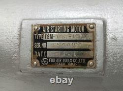 Fuji Air Tools Co Ltd Fsm-700-107 Air Starting Motor Used Fast Shipping Fuji Air Tools Co Ltd Fsm-700-107 Air Starting Motor Used Fast Shipping