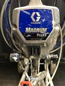 GRACO MAGNUM ProX9 ELECTRIC AIRLESS PAINT SPRAYER PRO X9 (USED)