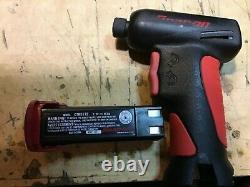 Good used Snap-on CTS561 7.2v 1/4 hex drill driver & one rebuilt 2.3Ah battery