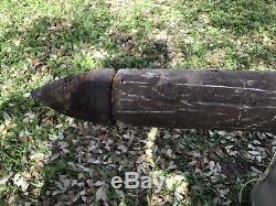Groundomatic Pneumatic Boring Missile Underground Piercing Tool Rock Head 4.25