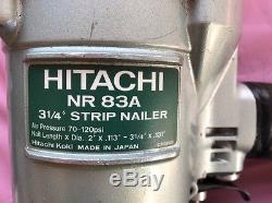 Hitachi Nr83a 3 1/4 Strip Nailer