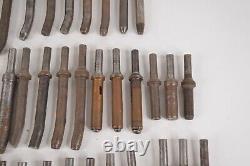 HUGE Lot of 68 Aircraft Rivet Gun Set Tools Mixed Shank Sizes