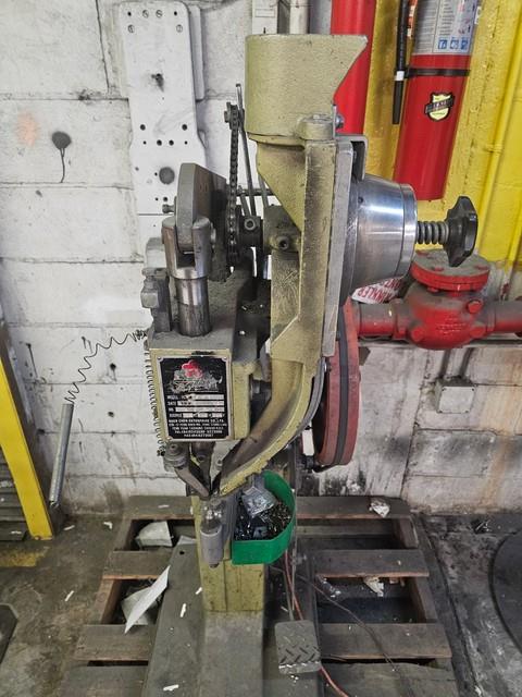 Hc-8re Riveting Machine (mini Type) Used Still Works Good