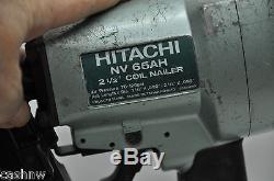 Hitachi NV65AH Siding Coil Nailer USED