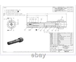 Huck 99-3473 Straight 5/32 LGP (-05) For Use With Huck 244 Style Riveters