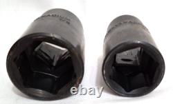 Impact Wrench Kit 1/2 Drive DC 12 Volts Car Lighter Plug In With Sockets And Case