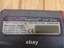 Ingersol Rand 2115timax, Max Series Titanium 3/8 Drive Air Impact Wrench Ingersol Rand 2115timax, Max Series Titanium 3/8 Drive Air Impact Wrench