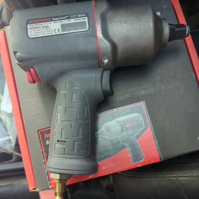 Ingersoll Rand 2135qtimax Titanium 1/2 Drive Impact W 3/8 Snapon Rachet Far72c