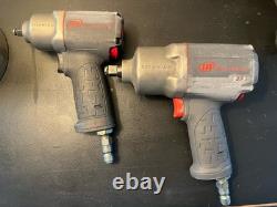 Ingersoll Rand 2235Ti MAX Titanium 1/2 Air Impact Wrench & SP15C Titanium 3/8