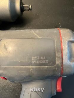 Ingersoll Rand 2235Ti MAX Titanium 1/2 Air Impact Wrench & SP15C Titanium 3/8