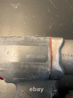 Ingersoll Rand 2235Ti MAX Titanium 1/2 Air Impact Wrench & SP15C Titanium 3/8