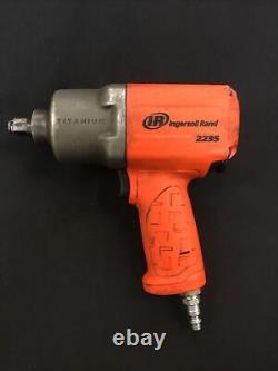 Ingersoll Rand 2235TiMAX-O 1/2 Dr Orange Air Impact Wrench Used RARE