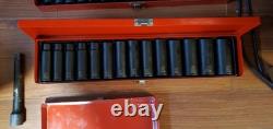 Ingersoll Rand 3/8 & 1/2 drive pneumatic tool set (very light usage)