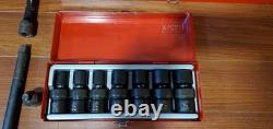 Ingersoll Rand 3/8 & 1/2 drive pneumatic tool set (very light usage)
