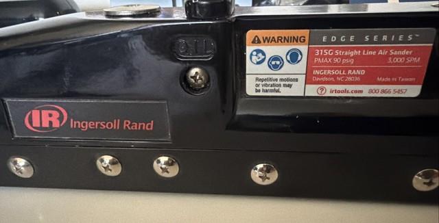 Ingersoll Rand 315g Straight Line Air Sander Edge Series 3000spm