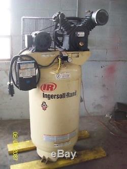 Ingersoll Rand 80-Gallon Two-Stage Air Compressor, Model 2475, 230/460V