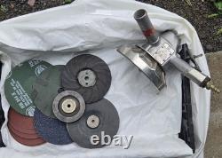 Ingersoll-Rand 88V77P107 7 Pneumatic Grinder With 7 Backing And Sanding Pads