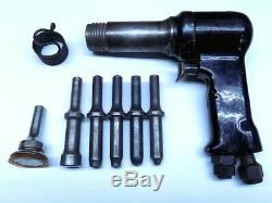 Ingersoll Rand AVC-12 3X Rivet Gun with Rivet Sets Aircraft Tool