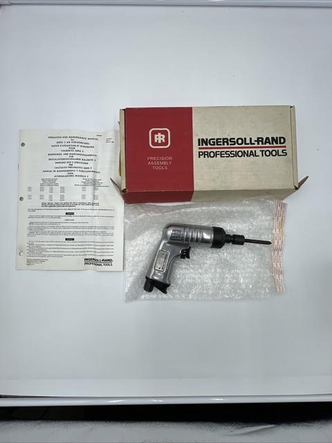 Ingersoll-rand Air Screwdriver With Manual 5ralp1 Professional Tools 2000 Rpm
