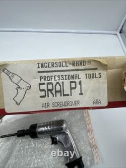 Ingersoll-Rand Air Screwdriver With Manual 5RALP1 Professional Tools 2000 RPM
