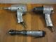 Ingersoll Rand & Chicago Pneumatic 1/2 Air Impact Wrench + Ir 3/8 Air Ratchet