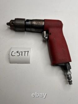 Ingersoll Rand DG0225-26 Reversible Pneumatic Air Drill 1/4 Keyed Chuck