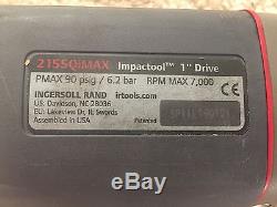 Ingersoll Rand Impact Wrench Impactool 1 Drive Air Tool Gun Driver IR 2155QiMAX