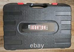 Ironton AIR Tool Accessory Kit Impact Wrench 3/8 Ratchet Die Grinder 85 Pcs Cas