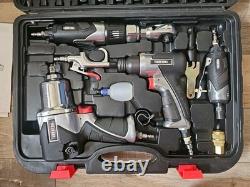 Ironton AIR Tool Accessory Kit Impact Wrench 3/8 Ratchet Die Grinder 85 Pcs Cas