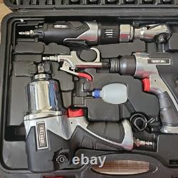 Ironton AIR Tool Accessory Kit Impact Wrench 3/8 Ratchet Die Grinder 85 Pcs Cas