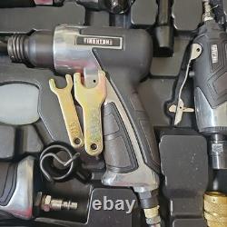 Ironton AIR Tool Accessory Kit Impact Wrench 3/8 Ratchet Die Grinder 85 Pcs Cas