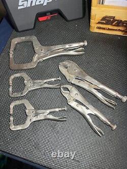 Irwin like Bluepoint mole grip pliers set tool x5 welding engineering