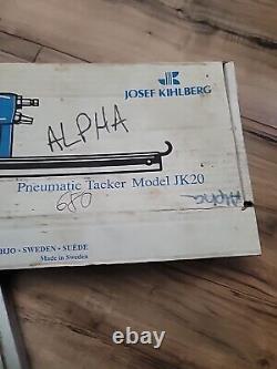 JOSEF KIHLBERG JK20A Pneumatic Stapler Used Tested