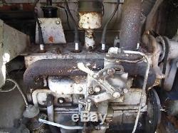 Jaeger vintage air compressor with gas engine. Air tools included
