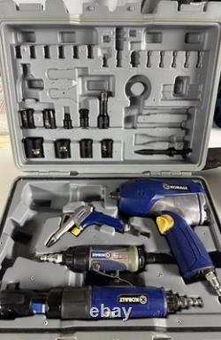Kobalt 4 Pneumatic Air Tool Kit New Impact Driver Ratchet Hammer Missing tools Kobalt 4 Pneumatic Air Tool Kit New Impact Driver Ratchet Hammer Missing tools