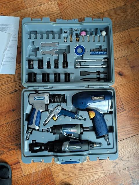 Kobalt 50-piece Multipurpose Air Tool Kit Model #sgy-air161