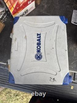 Kobalt Air Tool Kit, 1/2 Impact, 3/8 Ratchet, Pneumatic Accessories, Case Used