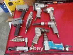 LOT OF 10 AIRCRAFT AIR TOOLS CLECO JIFFY INGERSOLL RAND DOTCO & MORE lot #5