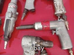 LOT OF 10 AIRCRAFT AIR TOOLS CLECO JIFFY INGERSOLL RAND DOTCO & MORE lot #5