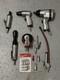Large Bundle Of Air Power Tools And Accessories (drills, Wrenches, Etc)