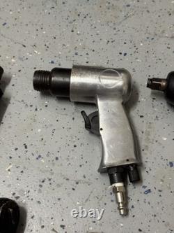 Large Bundle Of Air Power Tools And Accessories (drills, wrenches, etc)