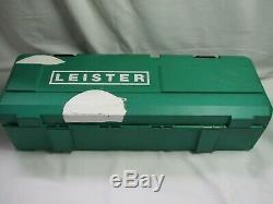 Leister Triac ST Hot Air Tool 141.228 Plastic Welder with Case Good Working
