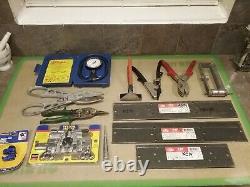 Lot Hvac Tools Malco -benders- Crimpers -panduit Tool- & New Yellow Jacket