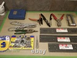 Lot Hvac Tools Malco -benders- Crimpers -panduit Tool- & New Yellow Jacket