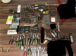 Lot Of Air Tools Drill, Air Ratchet, Die Grinder /daco Sheet Metal Aviation