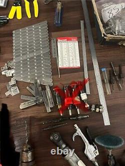 Lot Of Air Tools Drill, Air Ratchet, Die Grinder /daco Sheet Metal Aviation