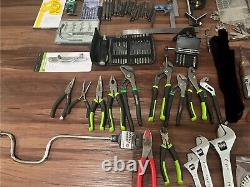 Lot Of Air Tools Drill, Air Ratchet, Die Grinder /daco Sheet Metal Aviation